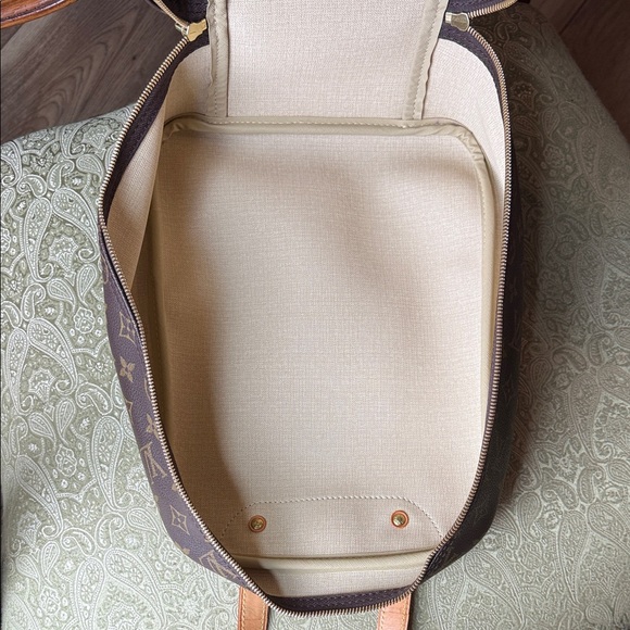 Louis Vuitton Brown Monogram Canvas Shoe Bag VERY CLEAN! - Picture 8 of 10